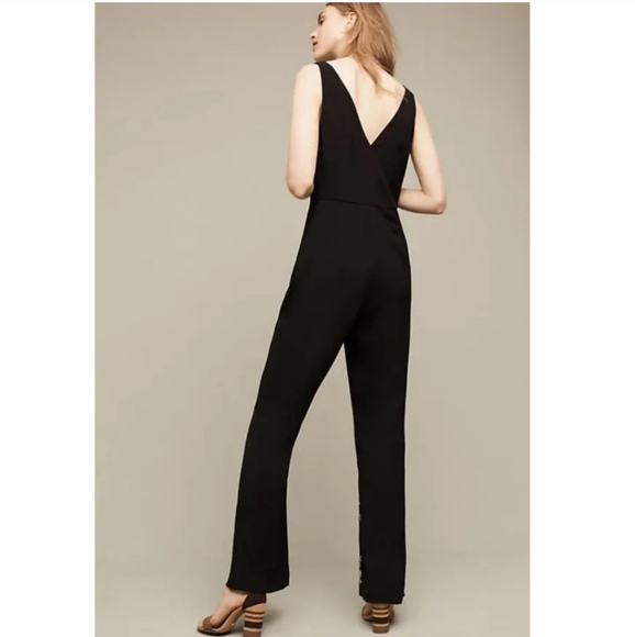ANTHRO' HD IN PARIS Tal Embroidered Leg Jumpsuit - Picture 3 of 10